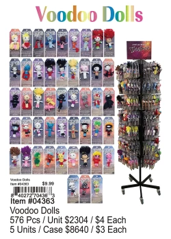 Voodoo Dolls Grande 576 Pcs.